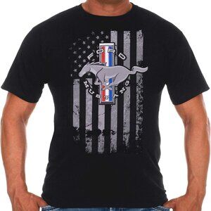 JH Design Men's Hemi Powered Black T-shirt Short Sleeve Shirt